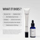 Reginald Men De Tan Kit Combo | Moisturising Sunscreen SPF 50 PA++++ (50g) + Face & Beard Serum 30ml | Simplified & Multipurpose Skincare - Skin and Beard Health, Protects, Repairs, Heals & Brightens
