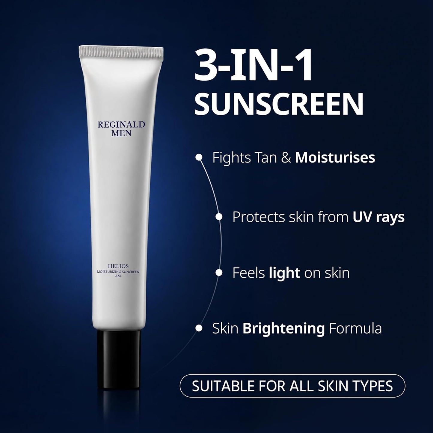 Buy 2 get 3 free - 50 ML Moisturising Sunscreen - SPF 50 PA++++ With 11 Actives For Men
